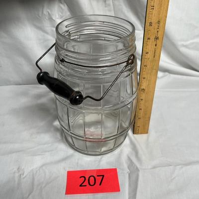 Antique 1 gallon pickle jar