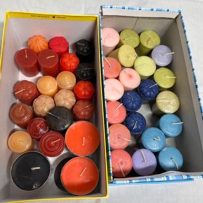 2 boxes of votive candles