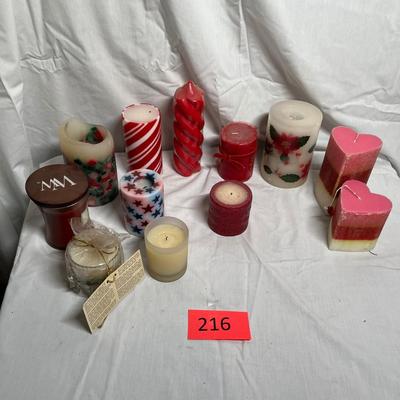 Onther lot of seasonal candles