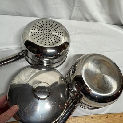 Stainless double boiler