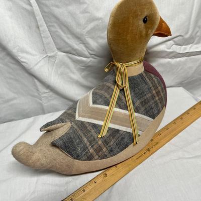 Plush duck decoy #2