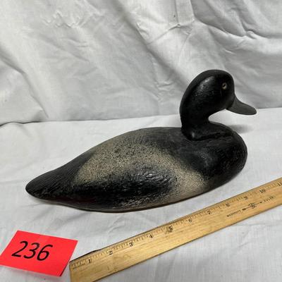 Antique wood decoy