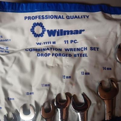 11 PC WILMER COMBINATION WRENCH SET
