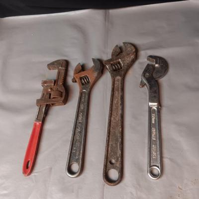 A VARIETY OF WRENCHES