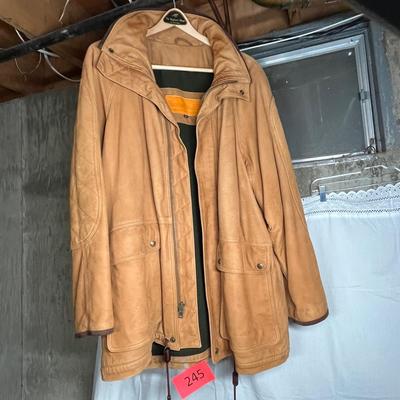 Timberland Men's Leather Coat