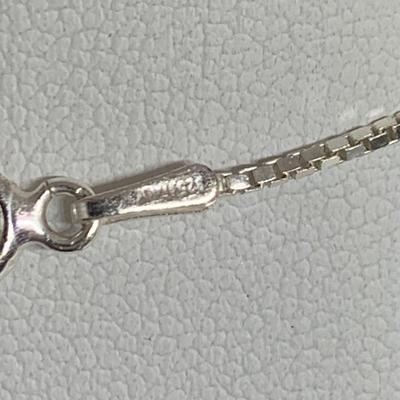 LOT:39: Sterling Silver Box Chain (925 Italy 20