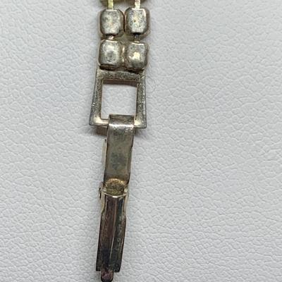 LOT:44: Collection of Fashion Jewlery Featuring a Kirk Steiff Pewter Necklace