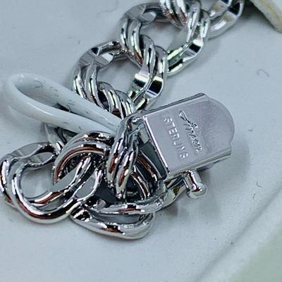 LOT 56: Elco Sterling Silver Charm Bracelet (NIB) & Sterling Silver Holiday Charms (NIP)
