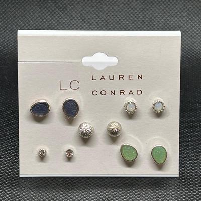 LOT 90: Wind & Fire Jersey Girl /Mom Bracelet, Alex &Ani Cape May Bracelet, Lauren Conrad Pierced Earrings & More