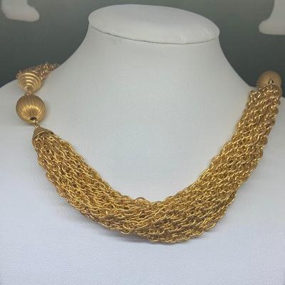 LOT:122: Collection of Vintage Necklaces by Avon, Napier and More
