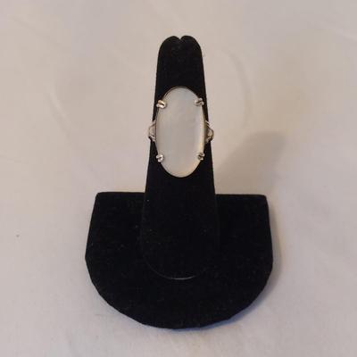Sterling Silver Rings w Large Stones (P-BBL)