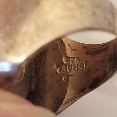 Sterling Silver Rings w Large Stones (P-BBL)