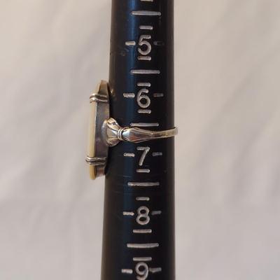 Sterling Silver Rings w Large Stones (P-BBL)