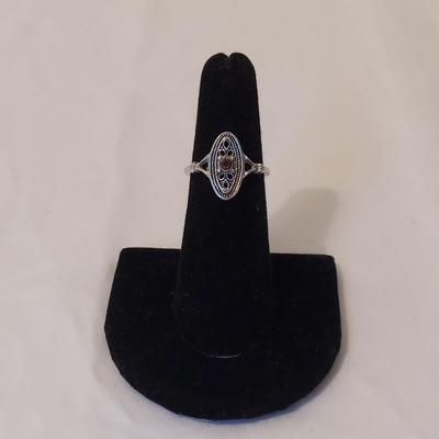 Sterling Silver Rings w Large Stones (P-BBL)