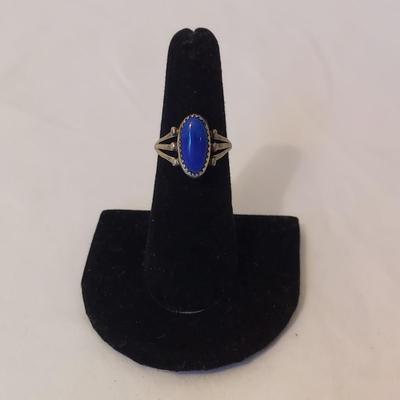 Sterling Silver Rings w Large Stones (P-BBL)