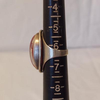 Sterling Silver Rings w Large Stones (P-BBL)