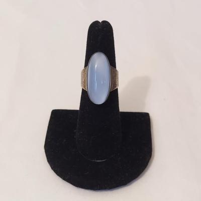 Sterling Silver Rings w Large Stones (P-BBL)