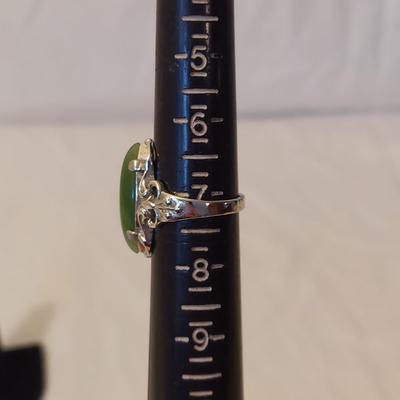 Sterling Silver Rings w Large Stones (P-BBL)