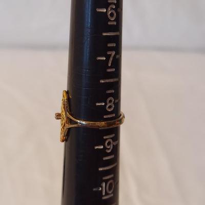 Five 14K/18K Gold Plated Rings (P-BBL)