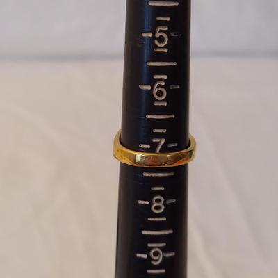 Five 14K/18K Gold Plated Rings (P-BBL)