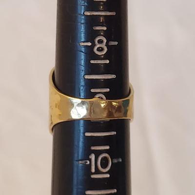 Five 14K/18K Gold Plated Rings (P-BBL)