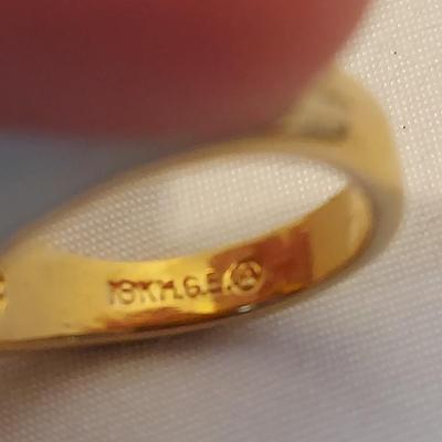 Five 14K/18K Gold Plated Rings (P-BBL)