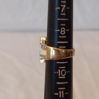 Five 14K/18K Gold Plated Rings (P-BBL)