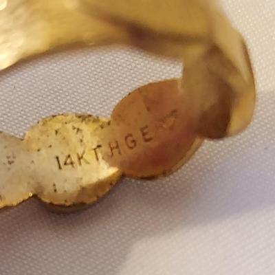 Five 14K/18K Gold Plated Rings (P-BBL)