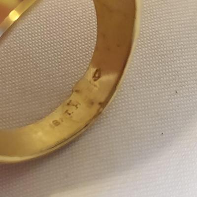 Five 14K/18K Gold Plated Rings (P-BBL)