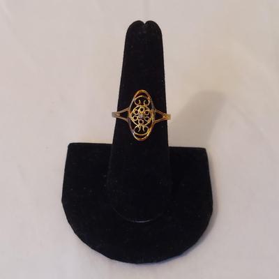 Five 14K/18K Gold Plated Rings (P-BBL)