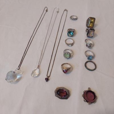 Sterling Silver Necklaces and Rings (P-BBL)
