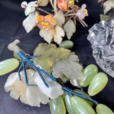 Jade trees and fruit