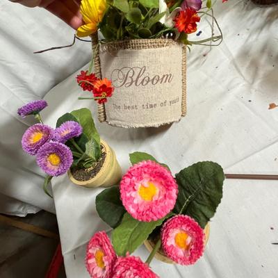 Small floral arrangements