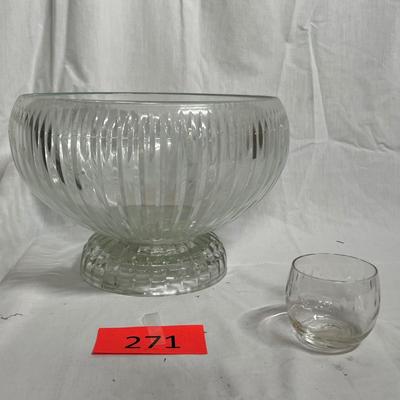 Punch bowl set