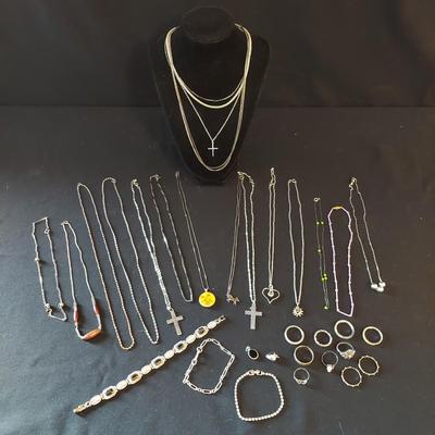 Silver Costume Jewelry (P-BBL)