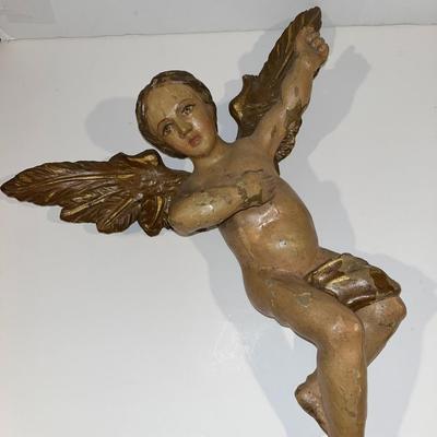 Antique Polychromatic Angel