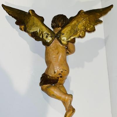 Antique Polychromatic Angel
