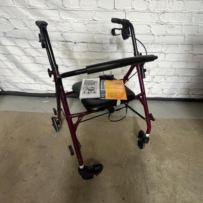 Guardian 4 Wheel Walker w/ Seat & Brakes