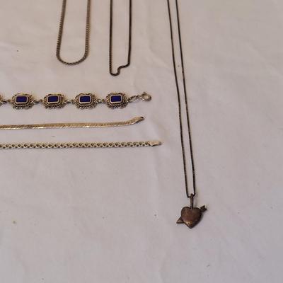 Sterling Silver Necklaces and Bracelets (P-BBL)