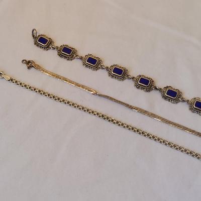 Sterling Silver Necklaces and Bracelets (P-BBL)