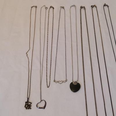 Sterling Silver Necklaces and Bracelets (P-BBL)