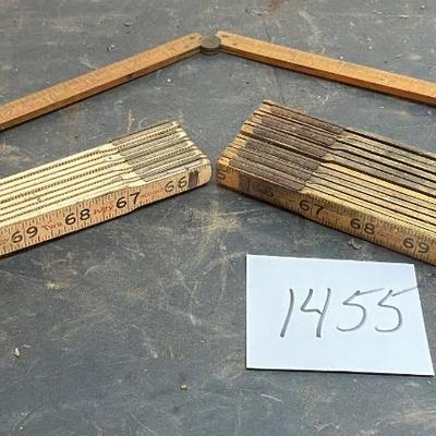 Vintage Folding Rulers