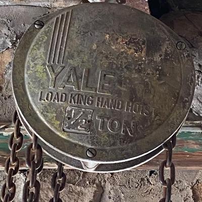 Vintage Yale 1/2Ton Hand Hoist