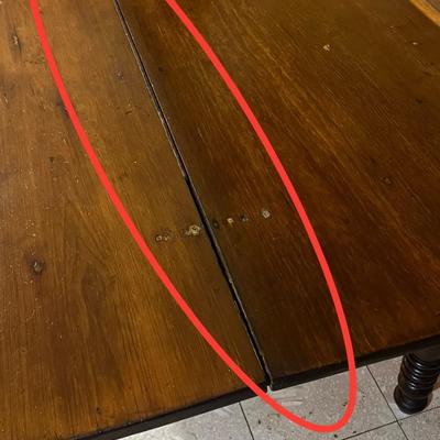 Solid Wood Rustic Farmhouse Style Kitchen Table ~ *Read Item Description