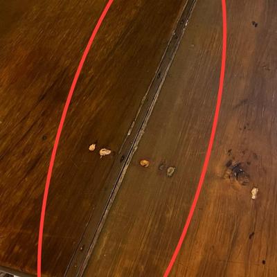 Solid Wood Rustic Farmhouse Style Kitchen Table ~ *Read Item Description