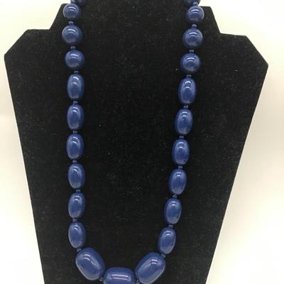 Vintage blue necklace