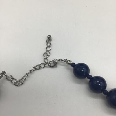 Vintage blue necklace