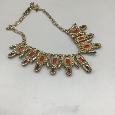 Vintage bib necklace