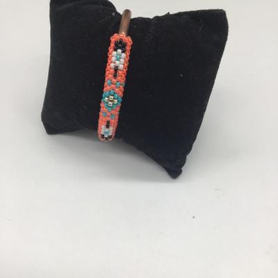 Tribal beaded design small bracelet