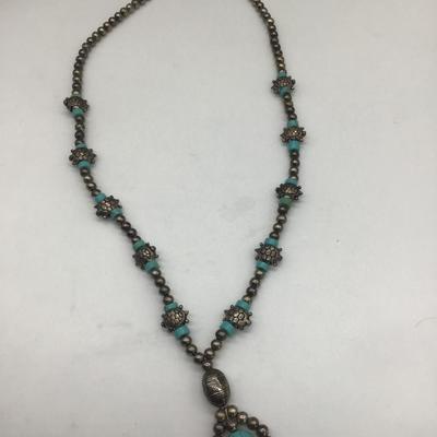 Antique turquoise design Necklace